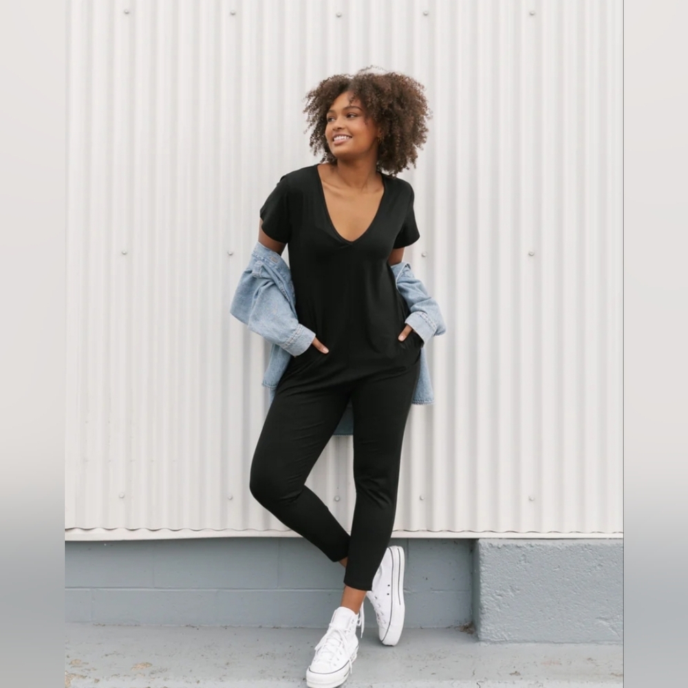 Smash & Tess "Sunday" Romper & drawstring bag